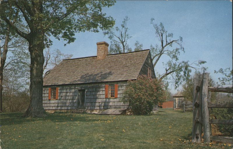 The Wick House, Maj. Gen. Arthur St. Clair's Quarters Morristown New Jersey