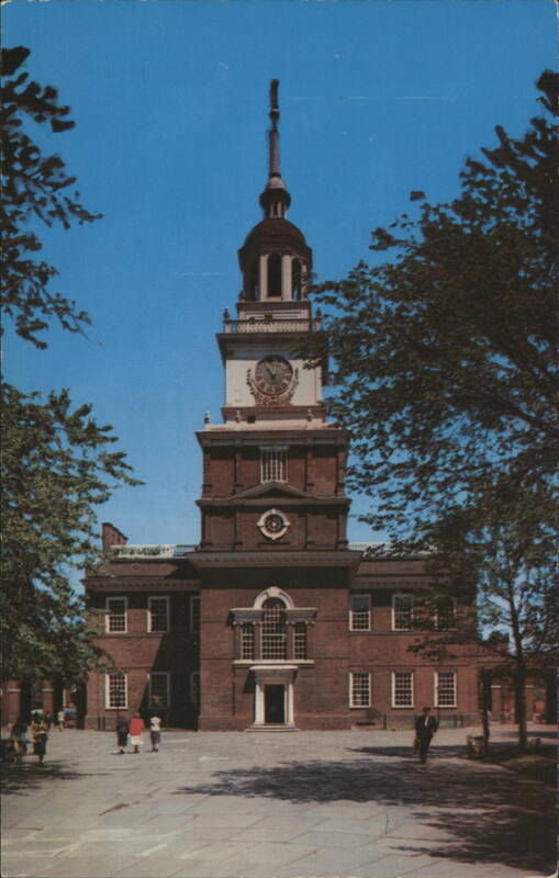 Independence Hall, Philadelphia, PA Pennsylvania Walter H. Miller