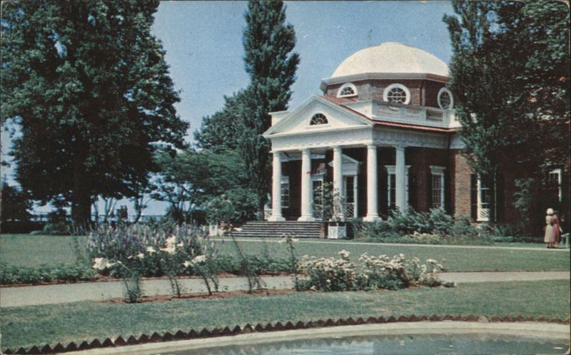 Monticello 'Little Mountain' Thomas Jefferson's Home Charlottesville Virginia