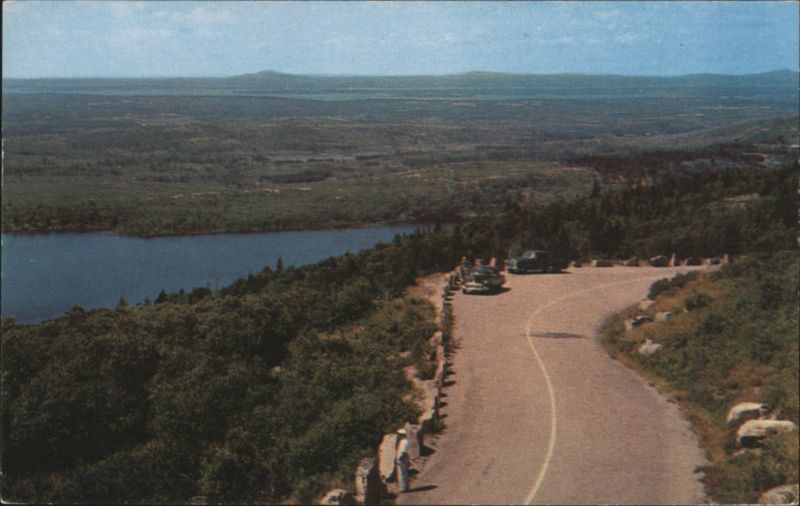 Cadillac Mountain Road, Acadia National Park Bar Harbor Maine