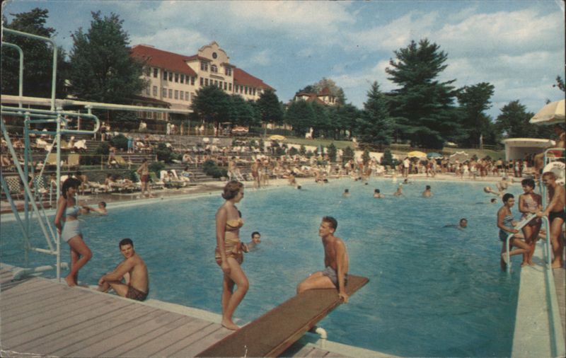 Hotel Brickman Olympic Size Pools, South Fallsburg, NY New York