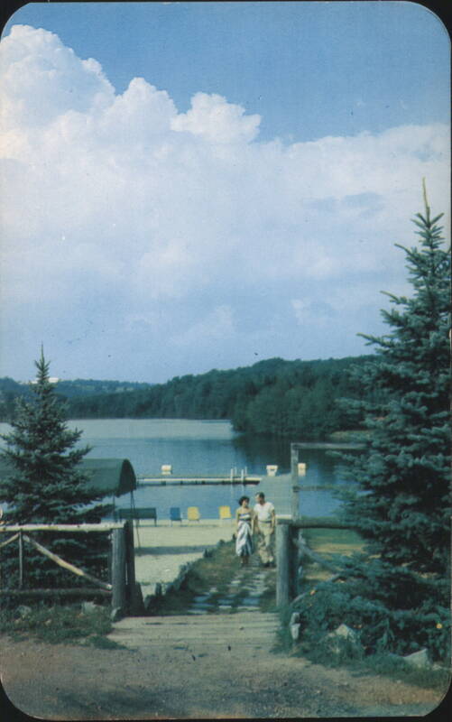 Grossinger Lake at Grossinger's Hotels