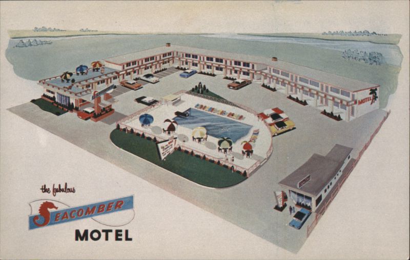 The Fabulous Seacomber Motel, Atlantic City, NJ New Jersey