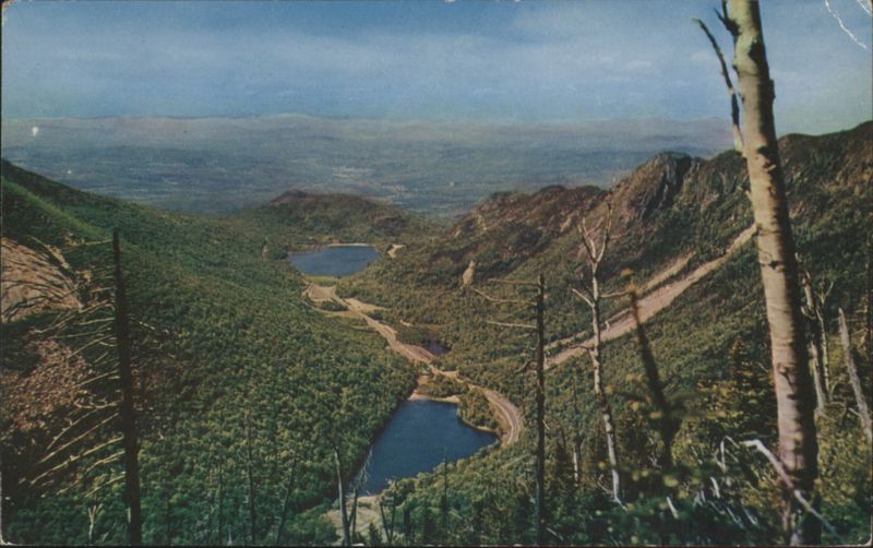 Profile Lake & Echo Lake, Franconia Notch, Mt. Lafayette New Hampshire