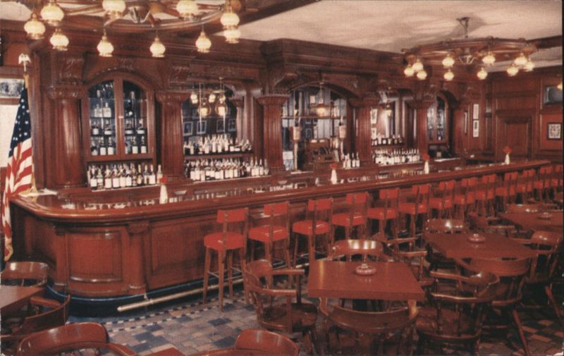 Old Original Bookbinder's Gay 90's Room Philadelphia Pennsylvania