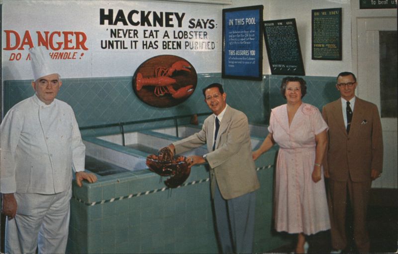 Hackney's Purified Lobster Pool, Atlantic City, NJ New Jersey
