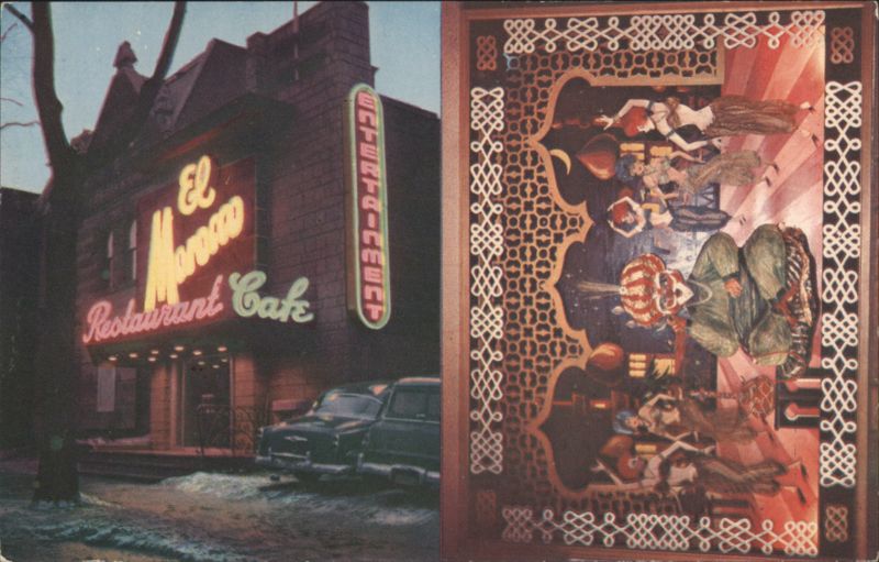 El Morocco Restaurant Cafe Night Club, Montreal QC Canada