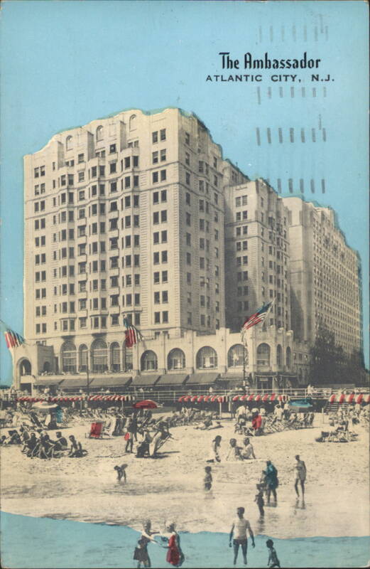 The Ambassador Hotel, Atlantic City, NJ - Beach View New Jersey