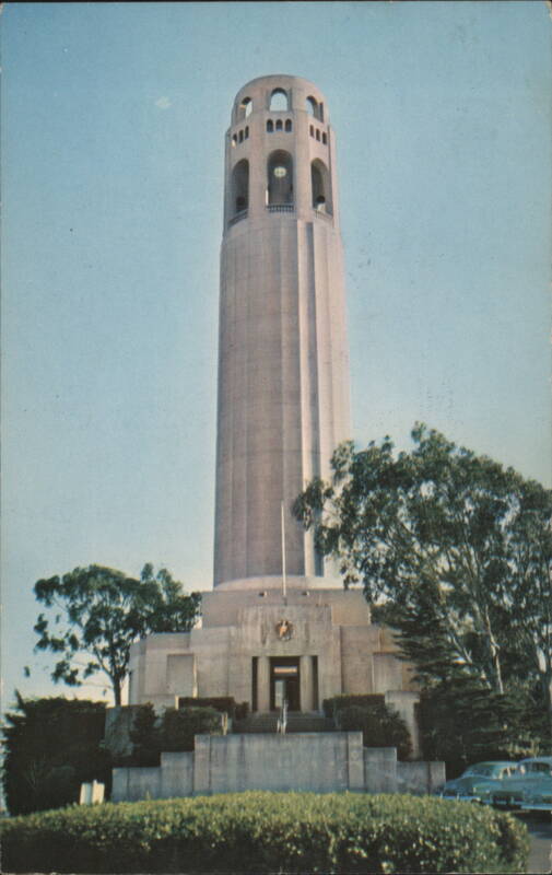 Coit Memorial Tower, Pioneer Park, San Francisco California
