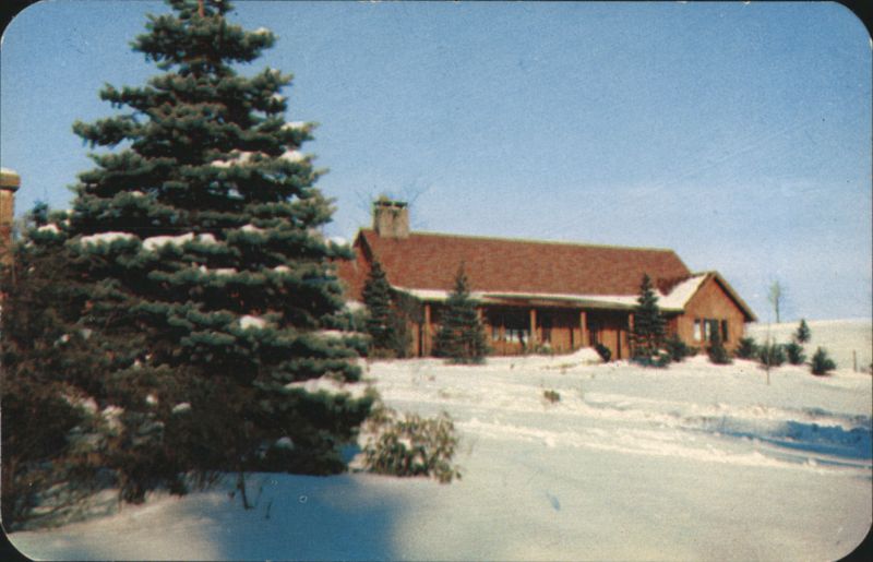 Holiday Inn Grossinger's, Snowy Winter Scene New York