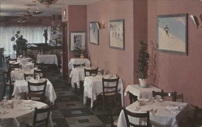 Mont D'Or Restaurant Interior, New York City