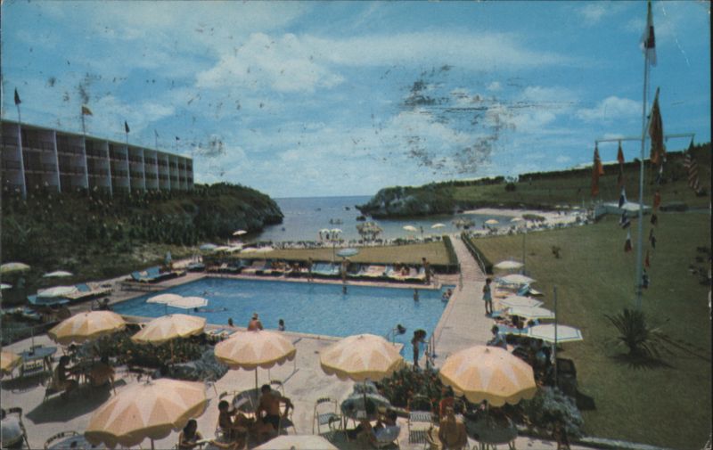 Carlton Beach Bermuda Pool Terrace Atlantic Ocean