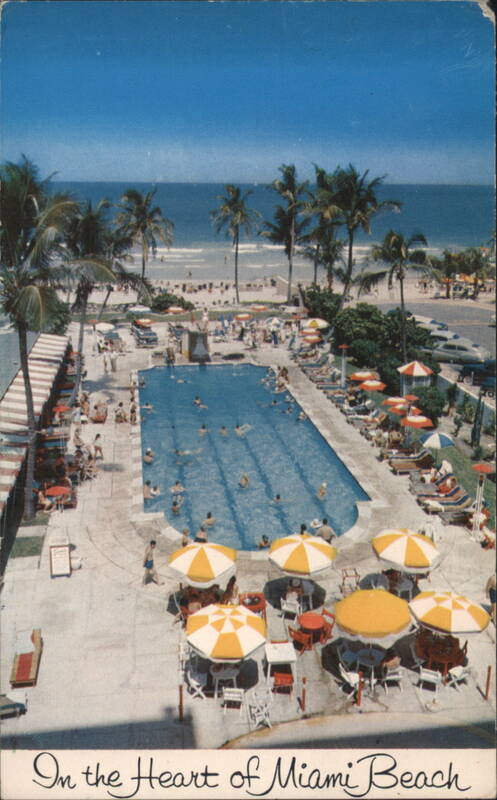 Sands Hotel & Apts. Pool & Beach, Miami Beach Florida