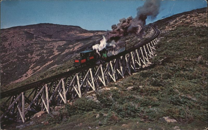 Mt. Washington Cog Railway, White Mountains New Hampshire
