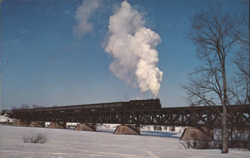 Canadian National 6218 crosses Richelieu River near Beloeil QC Canada