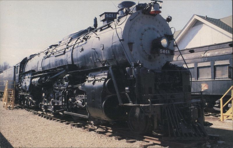 ATCHISON, TOPEKA & SANTA FE #5011 Baldwin Engine St. Louis Missouri