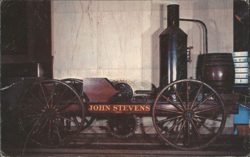 1825 John Stevens Locomotive Replica, Museum of Science Chicago Illinois