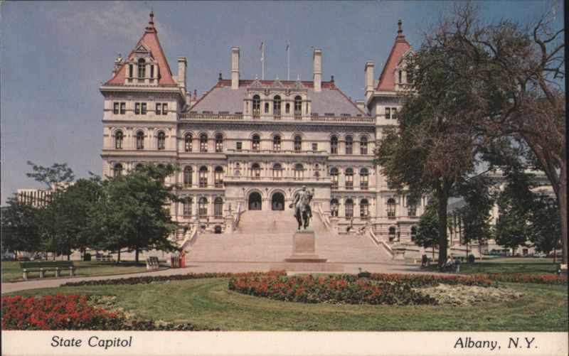 State Capitol, General Philip Sheridan Statue Albany New York