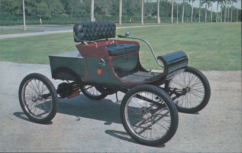 1901 Oldsmobile Curved Dash, America's First Mass-Production Car Sarasota Florida