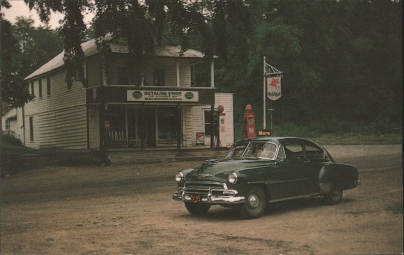 1951 Chevrolet Fleetline Sedan Hotaling Store Earlton NY New York