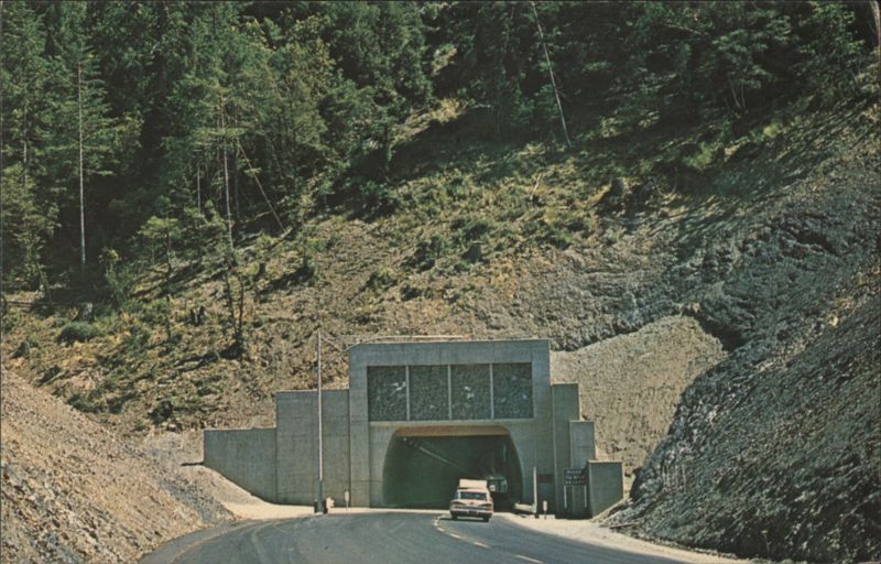 RANDOLPH COLLIER TUNNEL, Northern California Morton Luman