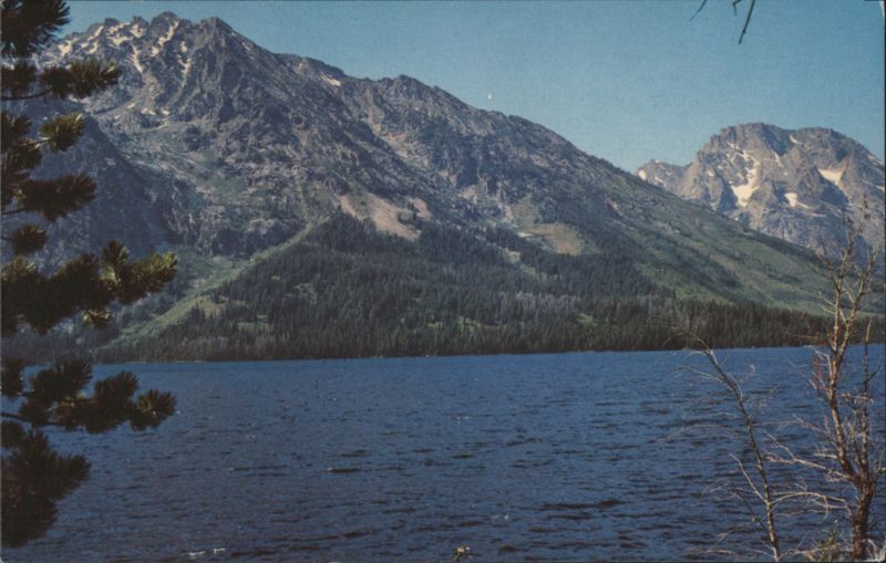 Jenny Lake with Mt. Moran, Grand Teton National Park Wyoming