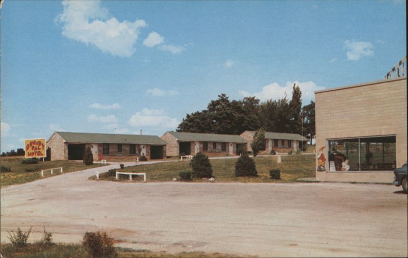 Grumpy Pal Motel, US 41 near Princeton & Evansville Indiana