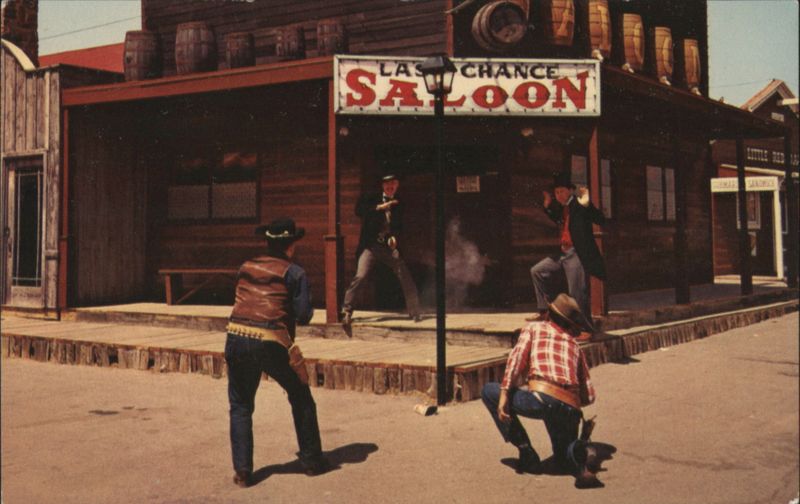 Shoot-out at Last Chance Saloon, Frontier City Oklahoma