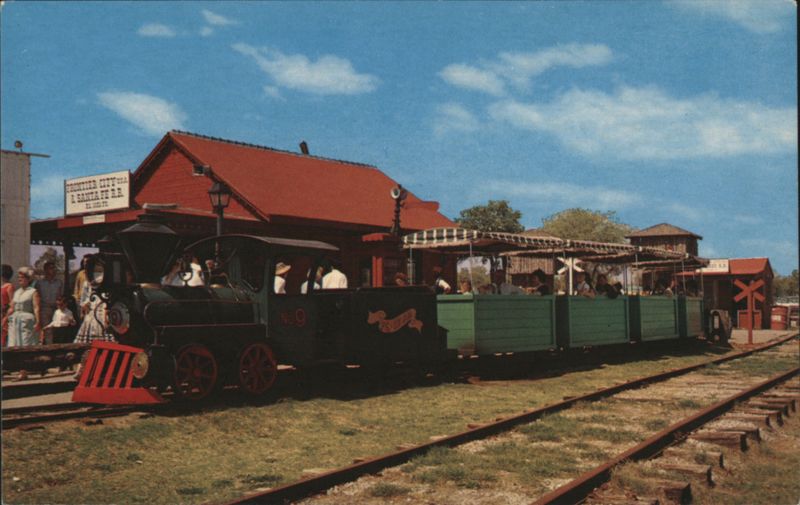 Frontier City & Santa Fe Train Ride, Old West Town Oklahoma City