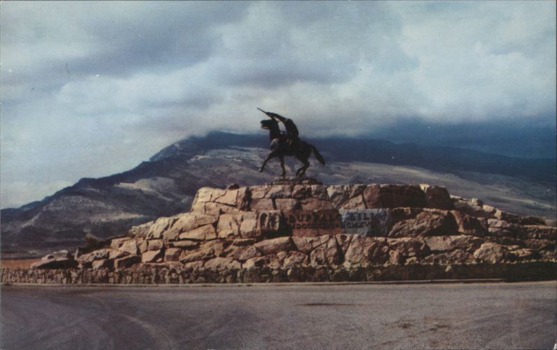 Buffalo Bill, The Scout Equestrian Statue, Cody, WY Wyoming