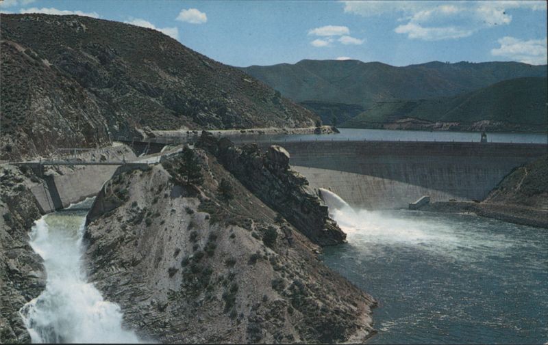 Arrow Rock Dam & Reservoir, Boise River, Idaho J. P. Seward