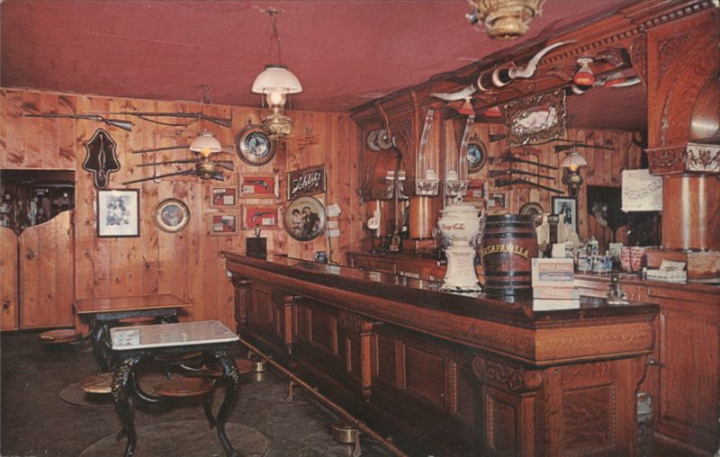 Gold Town Saloon Interior, Rockerville, SD South Dakota