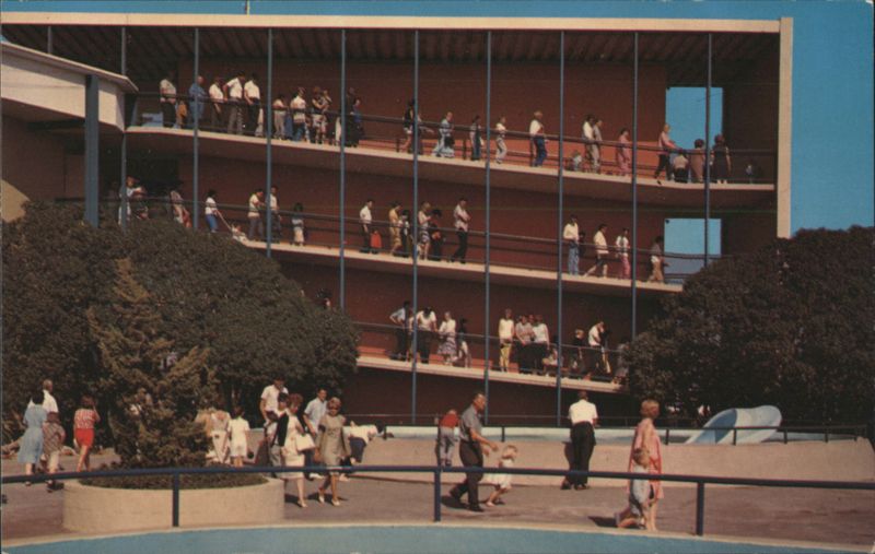Marineland of the Pacific Oceanarium Colorful Ramps California