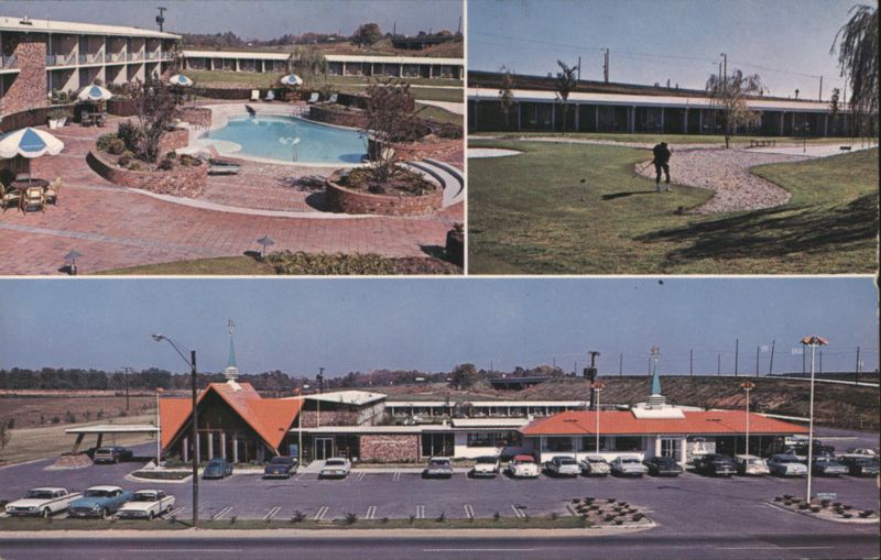 Howard Johnson's Motor Lodge & Restaurant, Pool, Putting Green Roanoke Rapids North Carolina