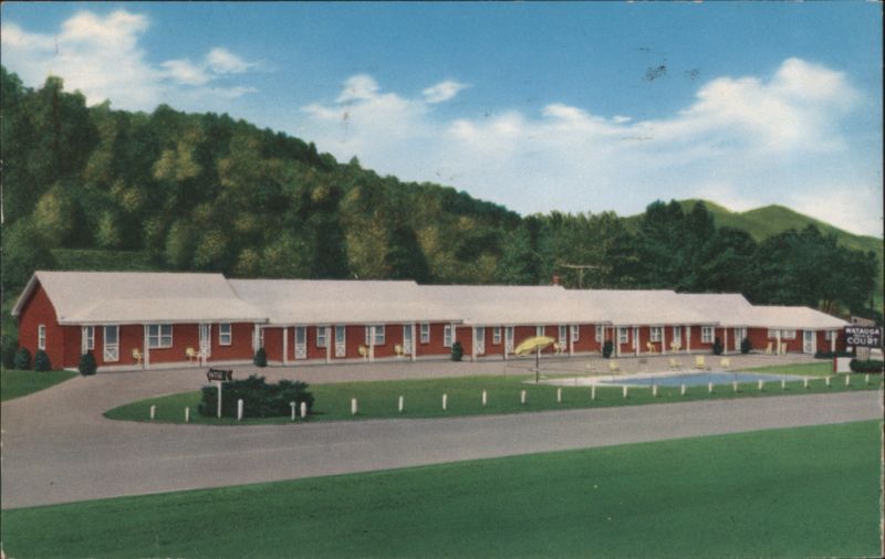 Watauga Tourist Court, Swimming Pool, Boone, NC North Carolina