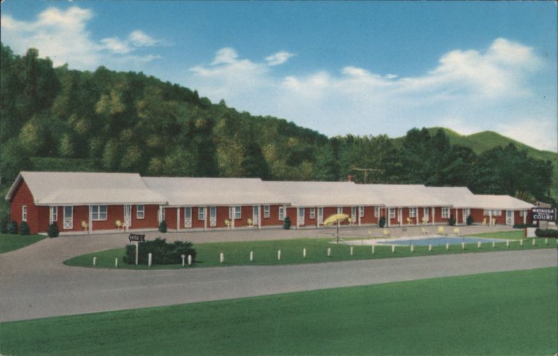 Watauga Tourist Court, Swimming Pool, Boone, NC North Carolina