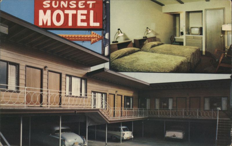 SUNSET MOTEL San Francisco's Finest Little Motel California