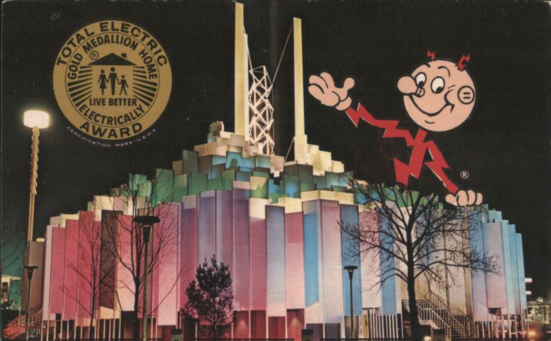 Tower of Light, New York World's Fair 1964-1965, Reddy Kilowatt