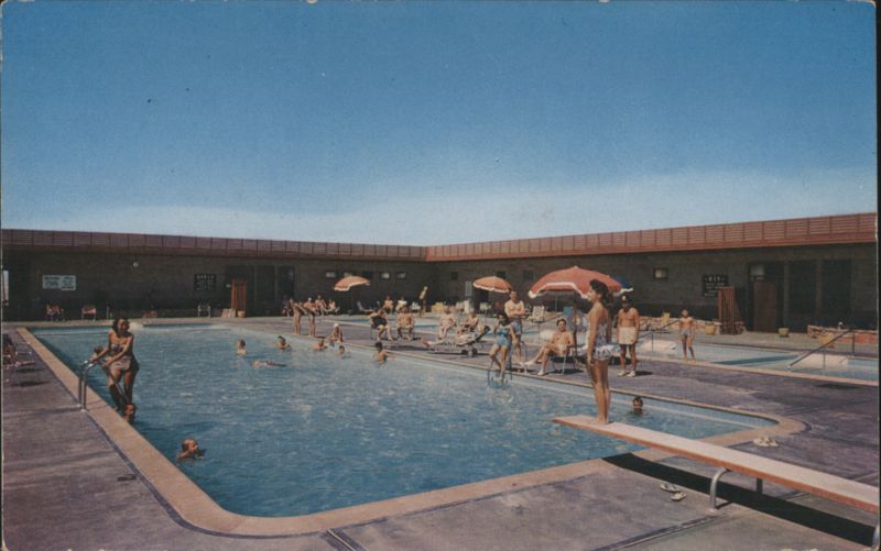 Desert Highlands Hot Springs Multiple Pools, Diving Board Desert Hot Springs California