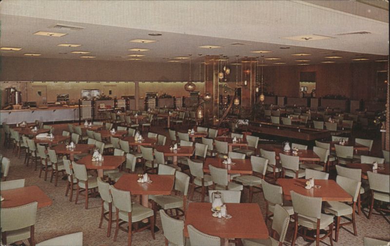 S&S Cafeterias 'House of Quality Food' Interior View West Palm Beach Florida