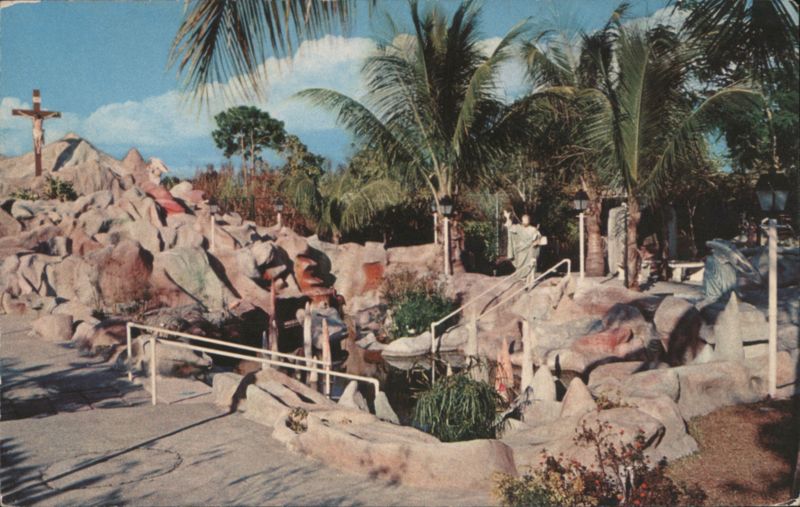 Shrine of Mt. Calvary, Temple of Continuity Garden Miami Florida