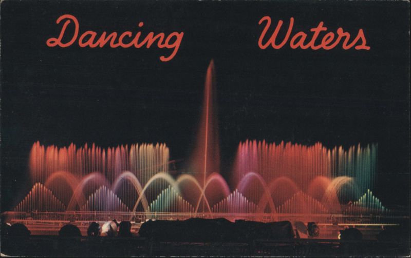 Dancing Waters Fountain, New York World's Fair 1964-65 St. Petersburg Florida
