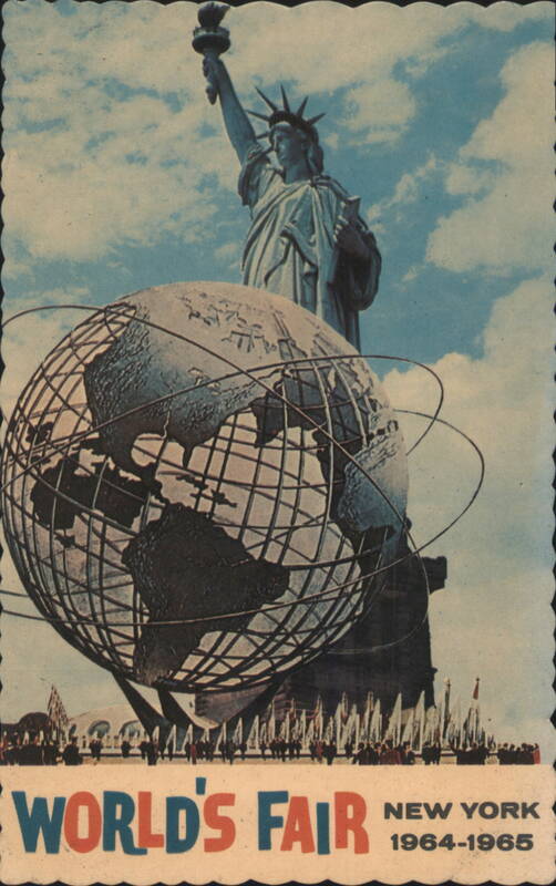 Statue of Liberty, Unisphere, New York World's Fair 1964-65