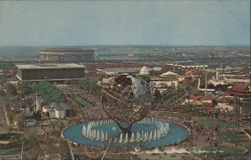 Unisphere, NY World's Fair 1964-65, Shea Stadium New York