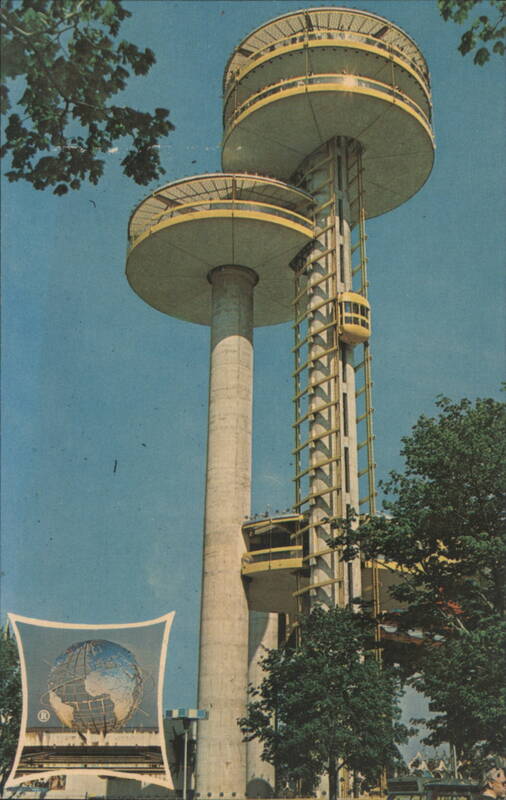 New York State Exhibit Observation Tower, World's Fair 1964-1965