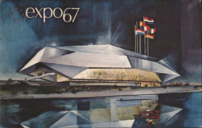 Expo 67 European Community Pavilion, Montréal QC Canada