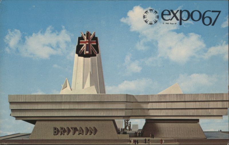 Britain Pavilion Expo 67 Montreal Montréal QC Canada