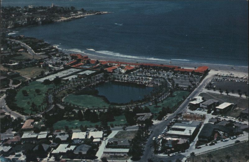 La Jolla Beach and Tennis Club Aerial View California