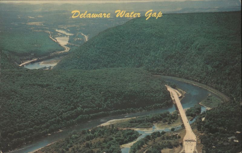 Delaware Water Gap, Pocono Mountains, PA & NJ Pennsylvania