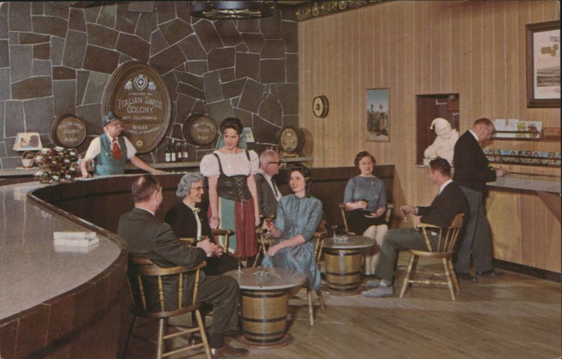 Italian Swiss Colony Winery Tasting Room, Asti, CA California